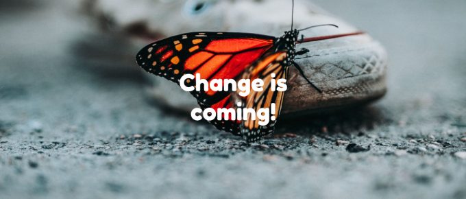 Change is coming